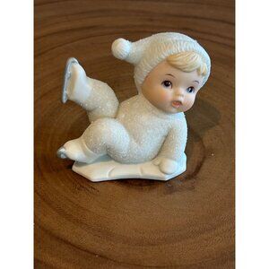 Vintage Homco Snow Baby Ice Skater Figurine Collectible